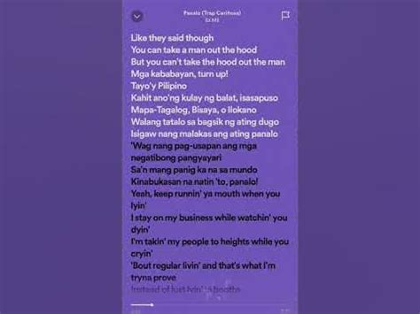 Panalo Lyrics — EZ Mil. OPM Song Lyrics .